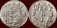 West-Friesland Dubbele wapenstuiver NOORDELIJKE NEDERLANDEN (NETHERLANDS) - REPUBLIEK, 1581-1795 - WEST-FRIESLAND - 1791/0, Hoorn -