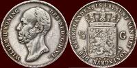 Koninkrijk der Nederlanden ½ Gulden NEDERLAND (NETHERLANDS, KINGDOM) - WILLEM II, 1840-1849 - -
