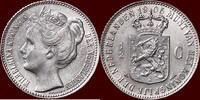 Koninkrijk der Nederlanden ½ Gulden NEDERLAND (NETHERLANDS, KINGDOM) - WILHELMINA, 1890-1948 - -