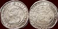 Friesland 14 stuiver NOORDELIJKE NEDERLANDEN (NETHERLANDS) - REPUBLIEK, 1581-1795 - FRIESLAND - ½ Florijn van 1686, Leeuwarden -