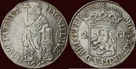 Friesland Tweegulden NOORDELIJKE NEDERLANDEN (NETHERLANDS) - REPUBLIEK, 1581-1795 - FRIESLAND - 1696, Leeuwarden -