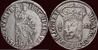 Friesland Driegulden NOORDELIJKE NEDERLANDEN (NETHERLANDS) - REPUBLIEK, 1581-1795 - FRIESLAND - ½ 1696, Leeuwarden -