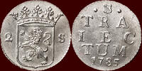 Utrecht Dubbele wapenstuiver 1785 NOORDELIJKE NEDERLANDEN (NETHERLANDS) ... 145,00 EUR  Excl. 8,50 EUR Verzending