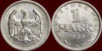  1 Mark 1924 A GERMANY - WEIMAR REPUBLIK, 1919-1933 -  1924 A, Berlin vf... 14,00 EUR  Excl. 8,50 EUR Verzending