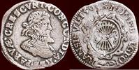 Overijssel NOORDELIJKE NEDERLANDEN (NETHERLANDS) - REPUBLIEK, 1581-1795 - OVERIJSSEL - 1/20 Leicesterreaal of stoter 1595, Kampen -
