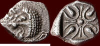  AR Hemidrachm 395-377 BC v. Chr. SATRAPS OF CARIA - HEKATOMNOS, 395-377... 1150,00 EUR  plus 14,00 EUR verzending