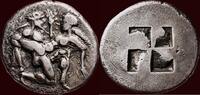 AR Stater THRACIAN ISLANDS, THASOS - circa 480-463 BC -