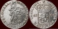 Zilveren dukaat NEDERLAND (NETHERLANDS, KINGDOM) - KONINKRIJK HOLLAND - LODEWIJK NAPOLEON, 1806-1810 - 1808, Utrecht -