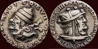 MEDAL GERMANY - ANTI-POPE SATIRICAL SILVER N.D. (ca.1540/1550) -