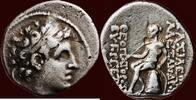 AR Drachm SELEUKID KINGDOM OF SYRIA - ALEXANDER I BALAS, 150-145 BC - Antiochia (149/147 BC) -