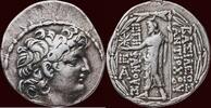 AR Tetradrachm SELEUKID KINGDOM OF SYRIA - ANTIOCHOS VIII GRYPOS, 121-96 BC - Antiochia on the Orontes -