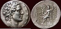 AR Tetradrachm SELEUKID KINGDOM OF SYRIA - ANTIOCHOS IV EPIPHANES, 176-164 BC - Ptolemaïs -
