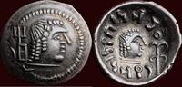 Hemidrachm ARABIA FELIX - HIMYARITE KINGDOM - AMDAN BAYYIN, circa 100-120 AD - AR ¼ Unit ( or quinarius ?), Raidan -