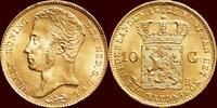 Koninkrijk der Nederlanden 10 Gulden NEDERLAND (NETHERLANDS, KINGDOM) - WILLEM I, 1815-1840 - 1825, Brussel -