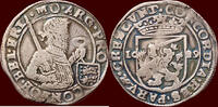 Friesland 1/2 Nederlandse rijksdaalder NOORDELIJKE NEDERLANDEN (NETHERLANDS) - REPUBLIEK, 1581-1795 - FRIESLAND - 1629, Leeuwarden -