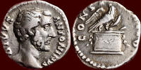 Roman Empire AR Denarius ANTONINUS PIUS, 138-161 - Rome -
