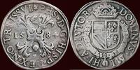 Overijssel Bourgondische kruisrijksdaalder NOORDELIJKE NEDERLANDEN (NETHERLANDS) - REPUBLIEK, 1581-1795 - OVERIJSSEL - 1584, Kampen -