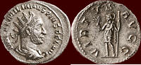 Roman Empire AR Antoninianus AEMILIANUS (AEMILIAN), juli-oct.253 - (Antoninian), Antiochia (July/August 253) - UNPUBLISHED IN THE RELEVANT REFERENCE LITERA -
