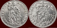 Holland ¼ Gulden NOORDELIJKE NEDERLANDEN (NETHERLANDS) - REPUBLIEK, 1581-1795 - HOLLAND - of muntmeesterpenning 1759, Dordrecht -