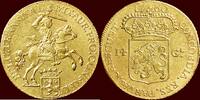 Overijssel 14 Gulden NOORDELIJKE NEDERLANDEN (NETHERLANDS) - REPUBLIEK, 1571-1795 - OVERIJSSEL - Gouden rijder of 1760, Harderwijk -