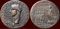 Roman Empire AE Sestertius (37-38) CALIGULA, 37-41 - Rome ss 4250,00 EUR  plus 14,00 EUR verzending
