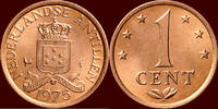 1 Cent NEDERLAND (NETHERLANDS, KINGDOM) - NEDERLANDS WEST-INDIË (DUTCH WEST INDIES) - NEDERLANDSE ANTILLEN (NETHERLANDS ANTILLES) - JUL -
