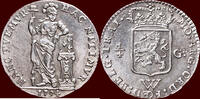1/4 Gulden NOORDELIJKE NEDERLANDEN (NETHERLANDS) - REPUBLIEK, 1581-1795 - WEST-INDIES - UTRECHT - 1794, Utrecht -