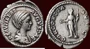 Roman Empire AR Denarius PLAUTILLA, wife of Caracalla - Rome (202) -