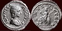 Roman Empire AR Denarius PLAUTILLA, wife of Caracalla - Rome (202) -