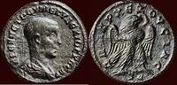 Roman Empire as HERENNIUS ETRUSCUS as Caesar, 250-251 - SYRIA - SELEUKIS AND PIERIA - BI Tetradrachm, Antiochia -