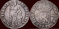 Friesland Driegulden NOORDELIJKE NEDERLANDEN (NETHERLANDS) - REPUBLIEK, 1581-1795 - FRIESLAND - ½ 1696, Leeuwarden -