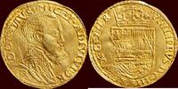 Gouden reaal NOORDELIJKE NEDERLANDEN (NETHERLANDS) - HERTOGDOM GELRE - PHILIPS II, 1555-1581 - ½ z.j. , Nijmegen -