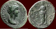 Roman Empire AE As FAUSTINA THE ELDER, wife of Antoninus Pius - Rome (138-141) -