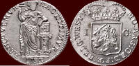 West-Friesland Gulden NOORDELIJKE NEDERLANDEN (NETHERLANDS) - REPUBLIEK, 1581-1795 - WEST-FRIESLAND - 1793, Enkhuizen -