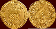 ZUIDELIJKE NEDERLANDEN (SOUTHERN NETHERLANDS) - GRAAFSCHAP HENEGOUWEN (HAINAUT) - ALBRECHT VAN BEIEREN, - Gouden kroon (Couronne -