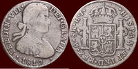 8 Reales MEXICO - FERNANDO VII, 1808-1821 - 1810 H•J•, Mexico City -