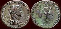 Roman Empire AE Sestertius TRAJANUS (TRAJAN), 98-117 - Rome -