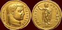 Roman Empire AS MAXIMINUS II DAZA AS CAESAR, 305-310 - AV Aureus, Nicomedia -