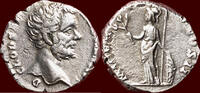 Roman Empire as CLODIUS ALBINUS as Caesar, 193-195 - AR Denarius, Rome -