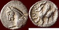 AR Hemiobol CILICIA,UNIDENTIFIED CILICIAN MINT - circa 400-370 BC -