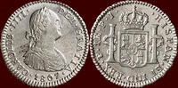 1 Real BOLIVIA - CARLOS IV, 1788-1808 - PTS - P.J., Potosi -