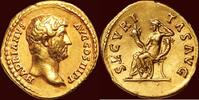 Roman Empire AV Aureus HADRIANUS (HADRIAN), 117-138 - Rome -