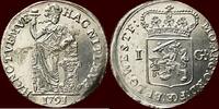 West-Friesland Gulden NOORDELIJKE NEDERLANDEN (NETHERLANDS) - REPUBLIEK, 1581-1795 - WEST-FRIESLAND - 1791, Hoorn -