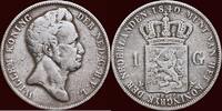 Koninkrijk der Nederlanden 1 Gulden NEDERLAND (NETHERLANDS, KINGDOM) - WILLEM I, 1815-1840 - 1840, Utrecht -