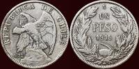 1 Peso CHILE - REPUBLIC - 1915, Santiago -