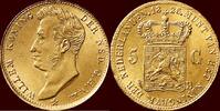 Koninkrijk der Nederlanden 5 Gulden NEDERLAND (NETHERLANDS, KINGDOM) - WILLEM I, 1815-1840 - 1826, Brussel -