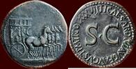 Roman Empire AE Sestertius TIBERIUS, 14-37 - Rome -