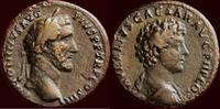 Roman Empire AE Sestertius ANTONINUS PIUS, 138-161 & MARCUS AURELIUS CAESAR - Rome -