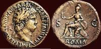 Roman Empire AE Sestertius NERO, 54-68 - Rome -