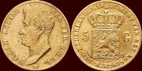 Koninkrijk der Nederlanden 5 Gulden NEDERLAND (NETHERLANDS, KINGDOM) - WILLEM I, 1815-1840 - 1827, Brussel -